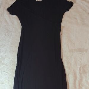 Heart Hips Black Maxi Dress